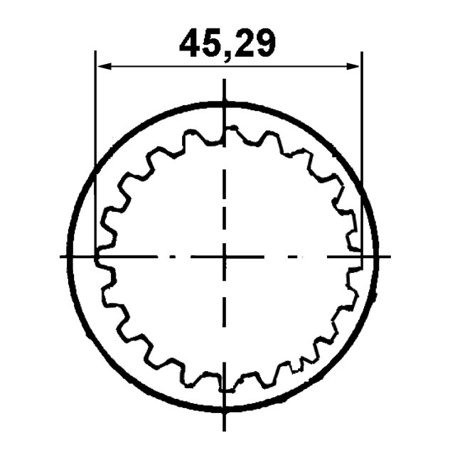 Machoire Extremite 1"3/4 20C 41X108 Verrou A Billes référence fournisseur 211342